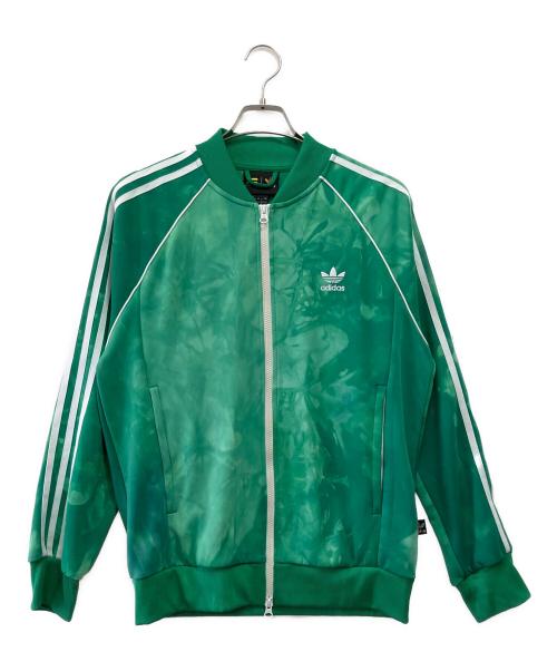 Pharrell Williams（ファレルウィリアムス）PHARRELL WILLIAMS (ファレルウィリアムス) adidas originals (アディダスオリジナル) トラックジャケット グリーン サイズ:Oの古着・服飾アイテム