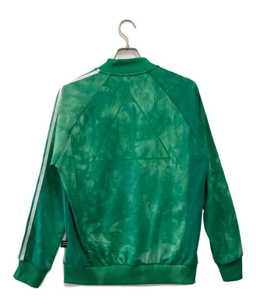 Pharrell Williams（ファレルウィリアムス）PHARRELL WILLIAMS (ファレルウィリアムス) adidas originals (アディダスオリジナル) トラックジャケット グリーン サイズ:Oの古着・服飾アイテム
