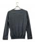 BLACK LABEL CRESTBRIDGE (ブラックレーベル クレストブリッジ) 薄手ニット グレー サイズ:M：6000円