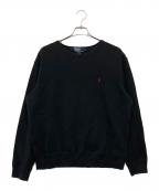 POLO RALPH LAURENポロ・ラルフローレン）の古着「スウェット」｜ブラック