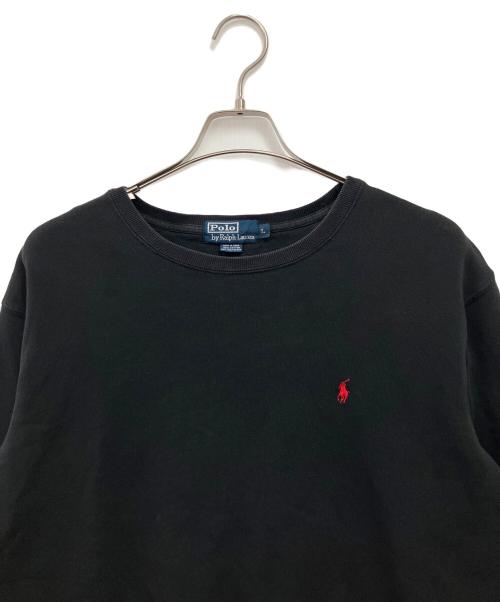 POLO RALPH LAUREN（ポロ・ラルフローレン）POLO RALPH LAUREN (ポロ・ラルフローレン) スウェット ブラック サイズ:Lの古着・服飾アイテム