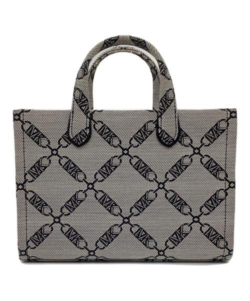 MICHAEL KORS（マイケル・コース）MICHAEL KORS (マイケル・コース) スモール イースト ウエスト メッセンジャー バッグ グレー×ブラックの古着・服飾アイテム
