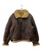 HARLEY-DAVIDSONハーレーダビッドソン）の古着「B-3ムートンフライトジャケット」｜ブラウン