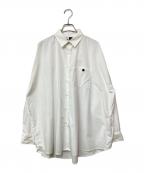 MARY QUANT×PUBLUXマリークヮント×パブリュクス）の古着「長袖シャツ」｜ホワイト