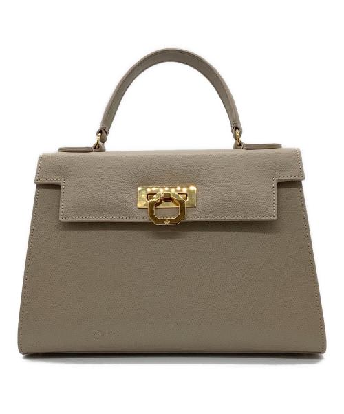 CARBOTTI（カルボッティ）CARBOTTI (カルボッティ) Greta　2WAYバッグ ベージュの古着・服飾アイテム