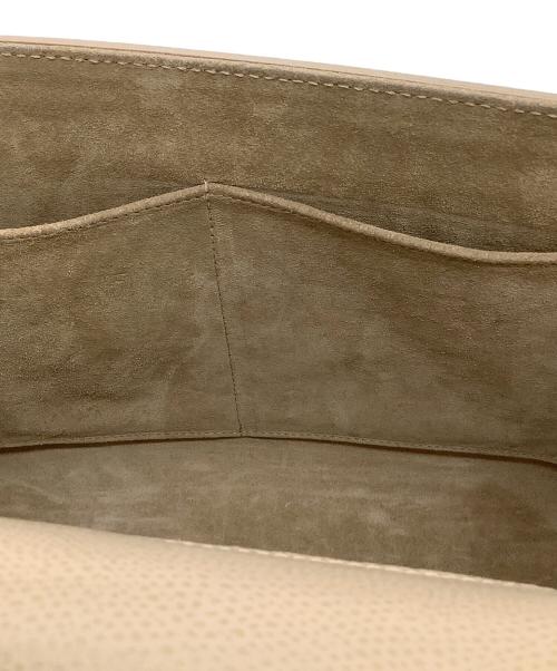 CARBOTTI（カルボッティ）CARBOTTI (カルボッティ) Greta　2WAYバッグ ベージュの古着・服飾アイテム