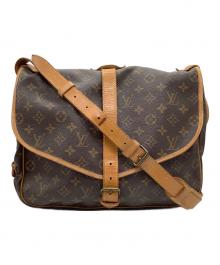 LOUIS VUITTON（ルイ ヴィトン）の古着「モノグラム　ソミュール35　ショルダーバッグ」