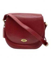 COACH（コーチ）の古着「ショルダーバッグ」｜レッド