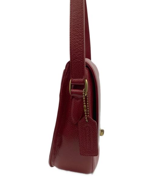 COACH（コーチ）COACH (コーチ) ショルダーバッグ レッドの古着・服飾アイテム