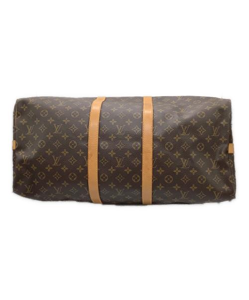 LOUIS VUITTON（ルイ ヴィトン）LOUIS VUITTON (ルイ ヴィトン) モノグラム　キーポル・バンドリエール55　ボストンバッグ ブラウンの古着・服飾アイテム