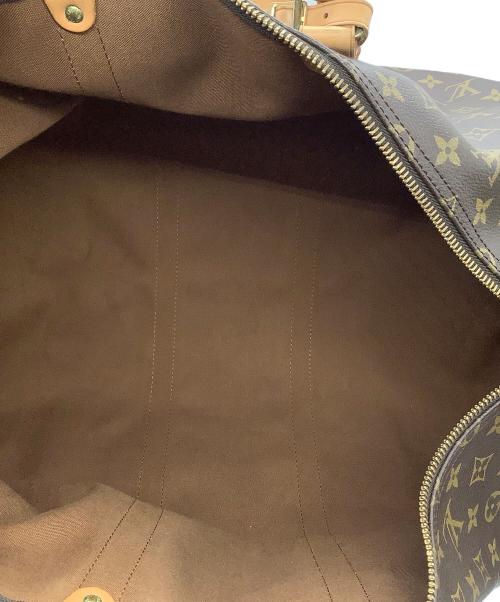 LOUIS VUITTON（ルイ ヴィトン）LOUIS VUITTON (ルイ ヴィトン) モノグラム　キーポル・バンドリエール55　ボストンバッグ ブラウンの古着・服飾アイテム