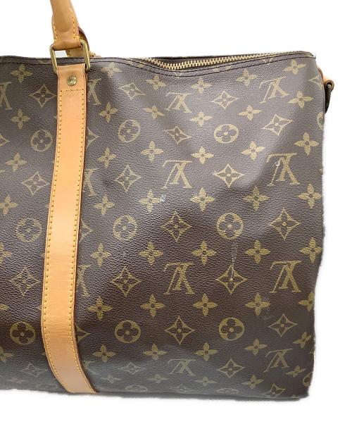 LOUIS VUITTON（ルイ ヴィトン）LOUIS VUITTON (ルイ ヴィトン) モノグラム　キーポル・バンドリエール55　ボストンバッグ ブラウンの古着・服飾アイテム
