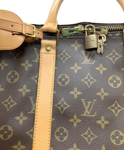 LOUIS VUITTON（ルイ ヴィトン）LOUIS VUITTON (ルイ ヴィトン) モノグラム　キーポル・バンドリエール55　ボストンバッグ ブラウンの古着・服飾アイテム