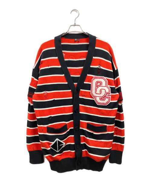 OPENING CEREMONY（オープニングセレモニー）OPENING CEREMONY (オープニングセレモニー) 厚手カーディガン オレンジ サイズ:Mの古着・服飾アイテム