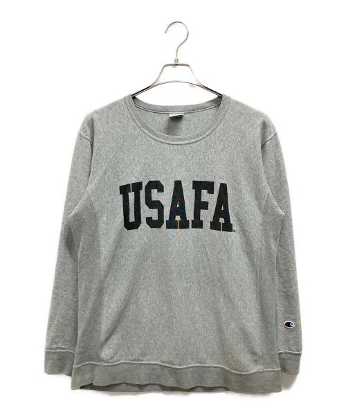 Champion REVERSE WEAVE（チャンピオン リバース ウィーブ）Champion REVERSE WEAVE (チャンピオン リバース ウィーブ) BEAMS (ビームス) 長袖カットソー グレー サイズ:MEDIUMの古着・服飾アイテム