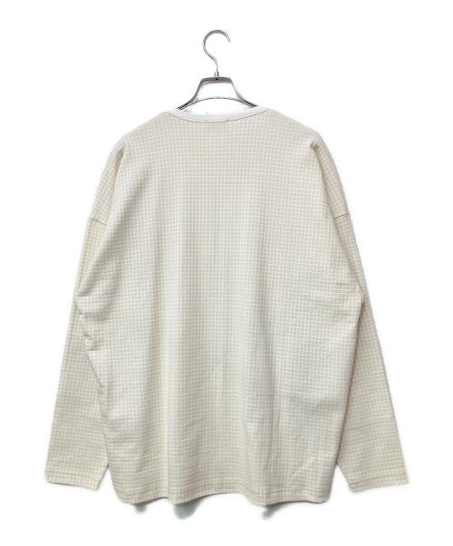 DIESEL（ディーゼル）DIESEL (ディーゼル) 長袖カットソー アイボリー サイズ:Mの古着・服飾アイテム