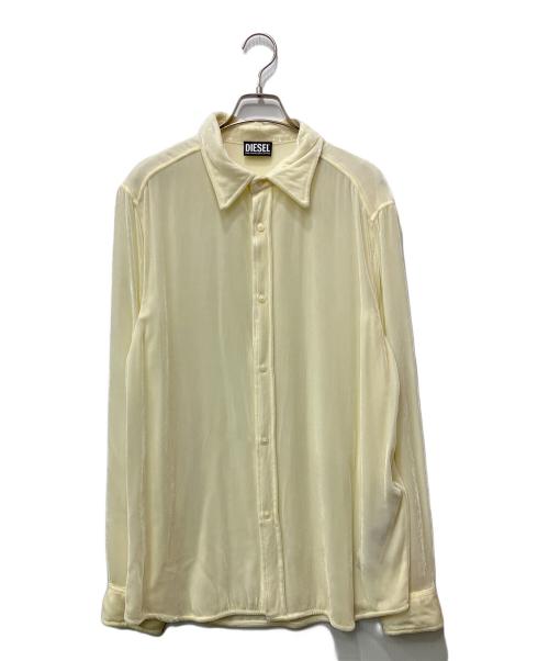 DIESEL（ディーゼル）DIESEL (ディーゼル) 長袖シャツ アイボリー サイズ:Mの古着・服飾アイテム