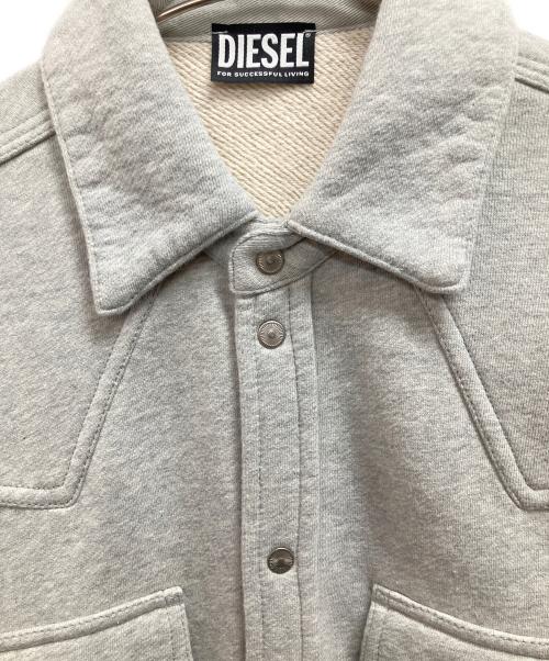 DIESEL（ディーゼル）DIESEL (ディーゼル) ジャケット グレー サイズ:Mの古着・服飾アイテム