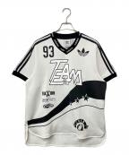 adidas Originalsアディダスオリジナル）の古着「半袖Tシャツ」｜ホワイト×ブラック