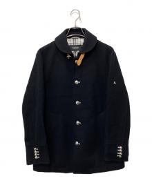 BURBERRY BLACK LABEL（バーバリーブラックレーベル）の古着「ウールコート」｜ブラック