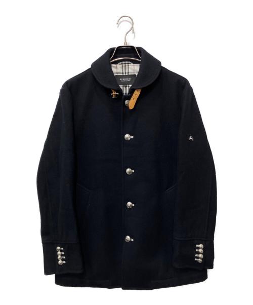 BURBERRY BLACK LABEL（バーバリーブラックレーベル）BURBERRY BLACK LABEL (バーバリーブラックレーベル) ウールコート ブラック サイズ:Mの古着・服飾アイテム