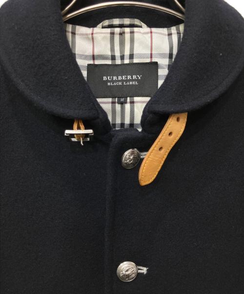BURBERRY BLACK LABEL（バーバリーブラックレーベル）BURBERRY BLACK LABEL (バーバリーブラックレーベル) ウールコート ブラック サイズ:Mの古着・服飾アイテム