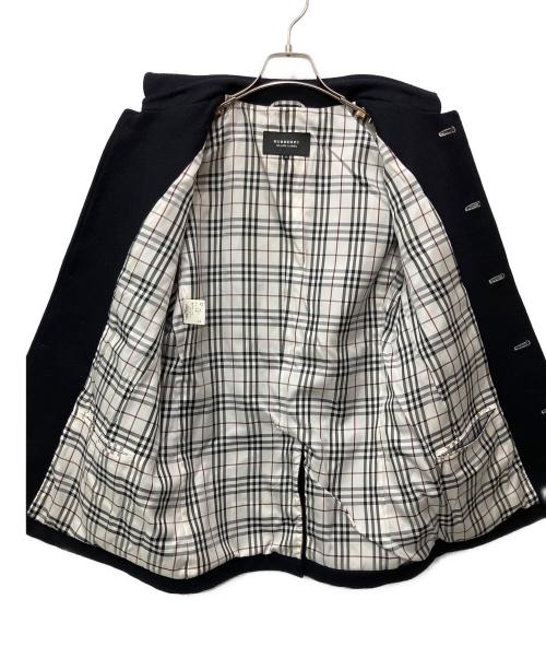 BURBERRY BLACK LABEL（バーバリーブラックレーベル）BURBERRY BLACK LABEL (バーバリーブラックレーベル) ウールコート ブラック サイズ:Mの古着・服飾アイテム