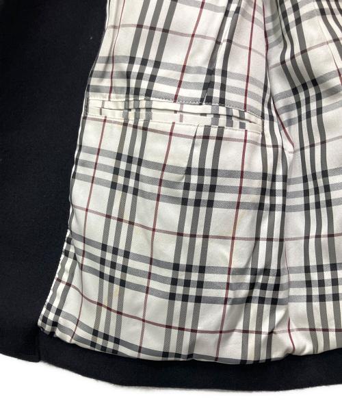 BURBERRY BLACK LABEL（バーバリーブラックレーベル）BURBERRY BLACK LABEL (バーバリーブラックレーベル) ウールコート ブラック サイズ:Mの古着・服飾アイテム