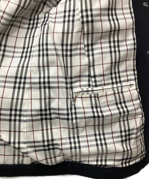 BURBERRY BLACK LABEL（バーバリーブラックレーベル）BURBERRY BLACK LABEL (バーバリーブラックレーベル) ウールコート ブラック サイズ:Mの古着・服飾アイテム