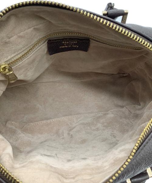 Manuel MILANO（マニュエルミラノ）Manuel MILANO (マニュエルミラノ) 2WAYレザーバッグ ブラウンの古着・服飾アイテム