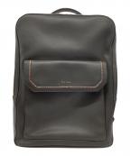 PAUL SMITHポールスミス）の古着「ストライプインセットリュック」｜グレー