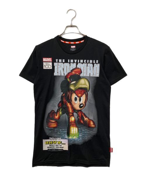 MARVEL（マーベル）MARVEL (マーベル) 半袖Tシャツ ブラック サイズ:Lの古着・服飾アイテム