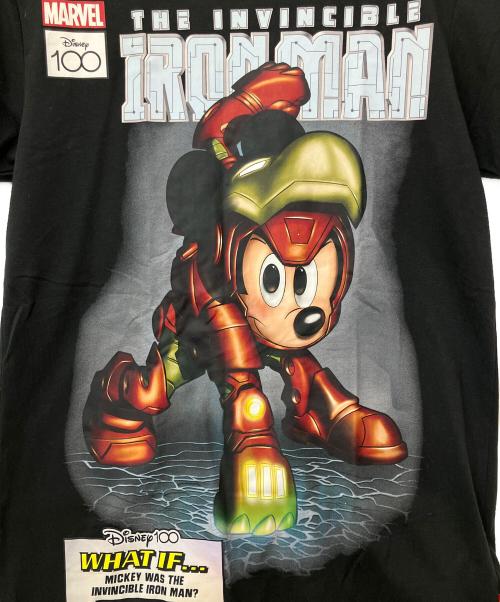 MARVEL（マーベル）MARVEL (マーベル) 半袖Tシャツ ブラック サイズ:Lの古着・服飾アイテム
