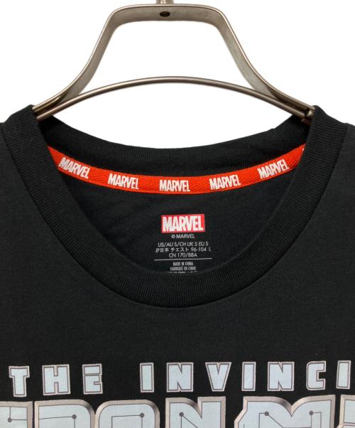 MARVEL（マーベル）MARVEL (マーベル) 半袖Tシャツ ブラック サイズ:Lの古着・服飾アイテム