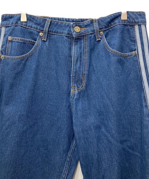 adidas（アディダス）adidas (アディダス) デニムパンツ ブルー サイズ:33の古着・服飾アイテム