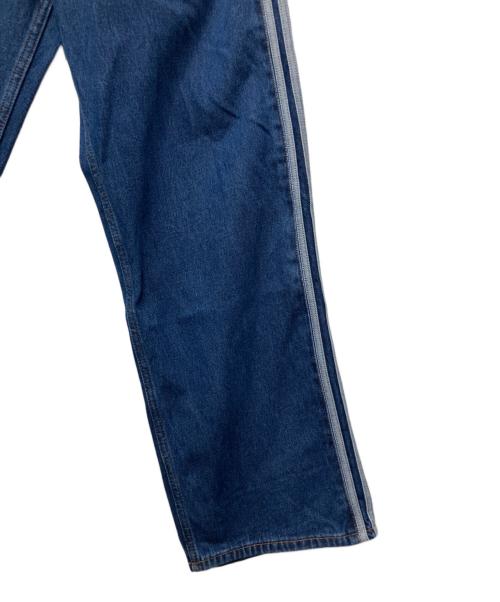 adidas（アディダス）adidas (アディダス) デニムパンツ ブルー サイズ:33の古着・服飾アイテム