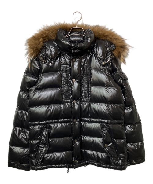 MONCLER（モンクレール）MONCLER (モンクレール) ダウンジャケット ブラック サイズ:2の古着・服飾アイテム