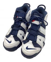 NIKE（ナイキ）の古着「Air More Uptempo '96 "Olympic"　スニーカー」｜ホワイト×ネイビー