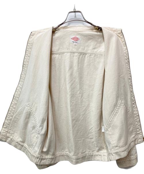 DANTON（ダントン）DANTON (ダントン) ジップジャケット アイボリー サイズ:42の古着・服飾アイテム