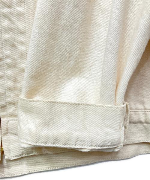 DANTON（ダントン）DANTON (ダントン) ジップジャケット アイボリー サイズ:42の古着・服飾アイテム