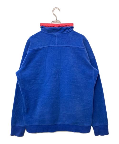 Columbia（コロンビア）Columbia (コロンビア) フリースプルオーバー ブルー×ピンク サイズ:Mの古着・服飾アイテム