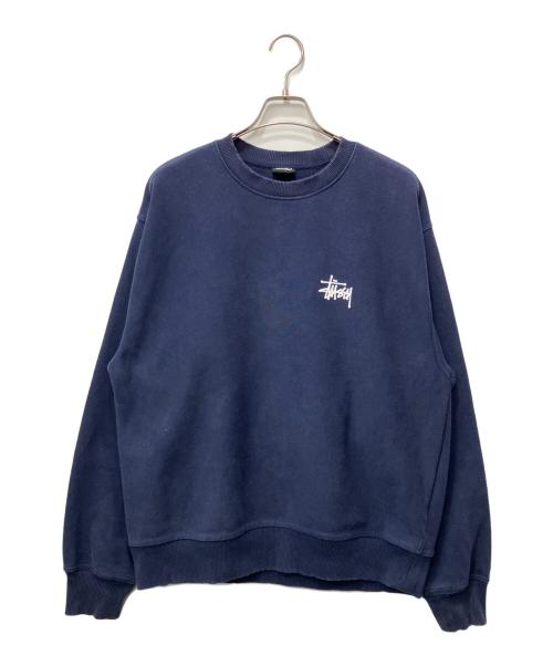 stussy（ステューシー）stussy (ステューシー) スウェット ネイビー サイズ:Mの古着・服飾アイテム