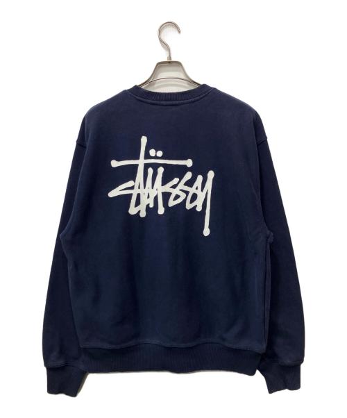 stussy（ステューシー）stussy (ステューシー) スウェット ネイビー サイズ:Mの古着・服飾アイテム