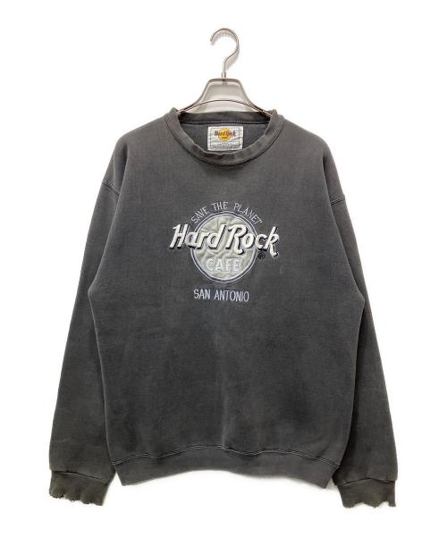 Hard Rock cafe（ハードロックカフェ）Hard Rock cafe (ハードロックカフェ) スウェット グレー サイズ:MEDIUMの古着・服飾アイテム