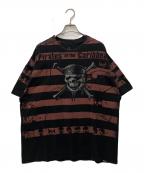 Hanes×Walt Disney Worldヘインズ×ウォルトディズニーワールド）の古着「プリントTシャツ」｜ブラック×レッド