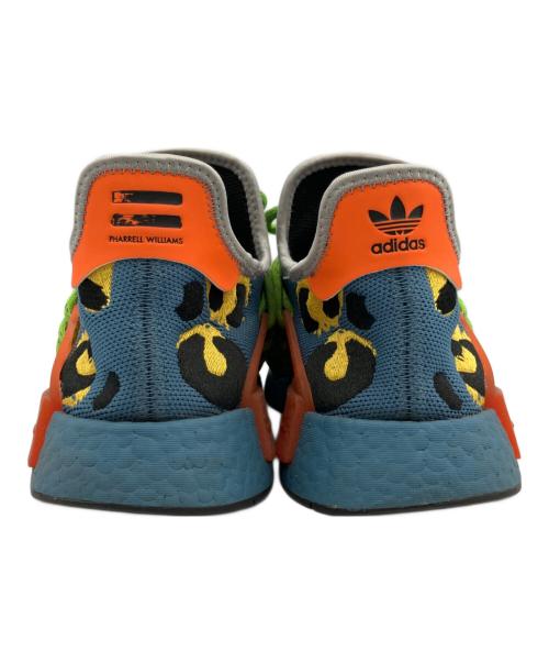 adidas（アディダス）adidas (アディダス) Pharrell Williams (ファレルウィリアムス) ローカットスニーカー ブルー×イエロー サイズ:27.5の古着・服飾アイテム