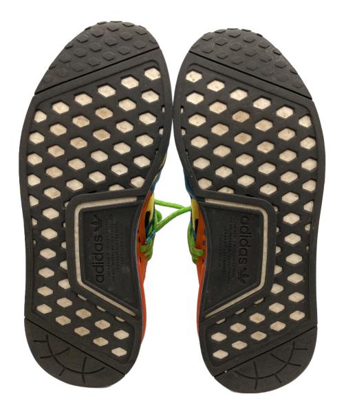 adidas（アディダス）adidas (アディダス) Pharrell Williams (ファレルウィリアムス) ローカットスニーカー ブルー×イエロー サイズ:27.5の古着・服飾アイテム