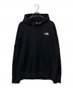 THE NORTH FACEザ ノース フェイス）の古着「スクエアロゴフーディー」｜ブラック