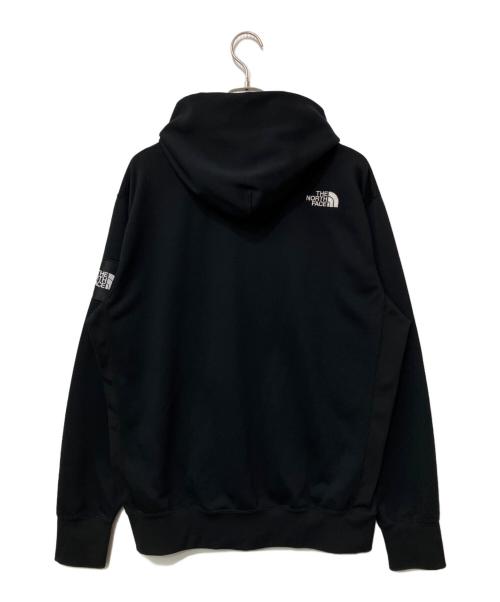 THE NORTH FACE（ザ ノース フェイス）THE NORTH FACE (ザ ノース フェイス) スクエアロゴフーディー ブラック サイズ:XLの古着・服飾アイテム