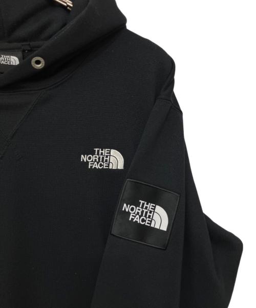 THE NORTH FACE（ザ ノース フェイス）THE NORTH FACE (ザ ノース フェイス) スクエアロゴフーディー ブラック サイズ:XLの古着・服飾アイテム